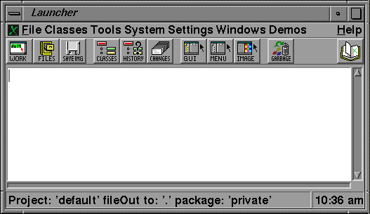 [missing fig.: newLauncher hardcopy]